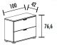 ARMOIRE TAK avec tiroirs télescopiques 