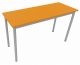 TABLE SOLO RECTANGULAIRE 4 PIEDS 130 X 50