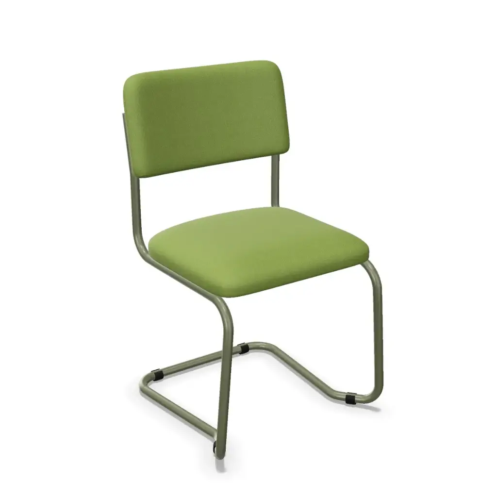 SIEGE VISITEUR SYLVIE simili cuir Valencia