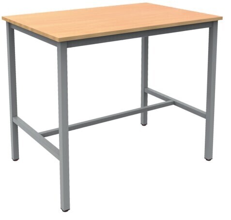 Col 5669 - TABLE H 180 x 80 cm Plateau stratifié chants alaisés HNV 
