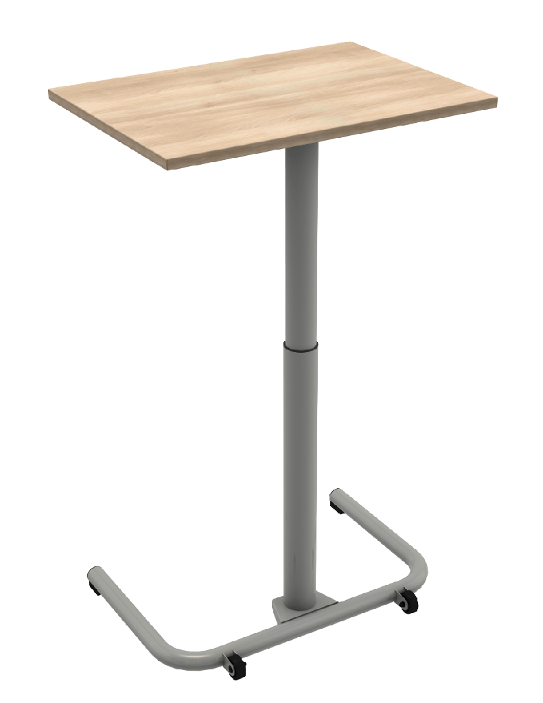 TABLE SOLO réglable MELAMINE