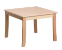 TABLE BALEARES stratifié chants bois massif