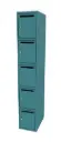 CASIERS PROFESSEURS (TROUS A LETTRES) STRUCTURE ET PORTES 16 COULEURS STANDARDS