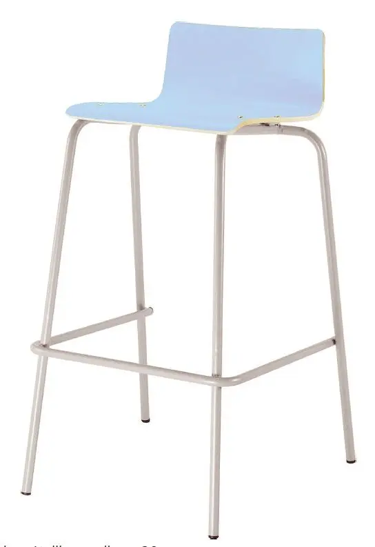 TABOURET HAUT SAX COQUE HAUTE SAX stratifié 2 faces 