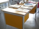 BUREAU CHAIRE LERN MELAMINE 135X64