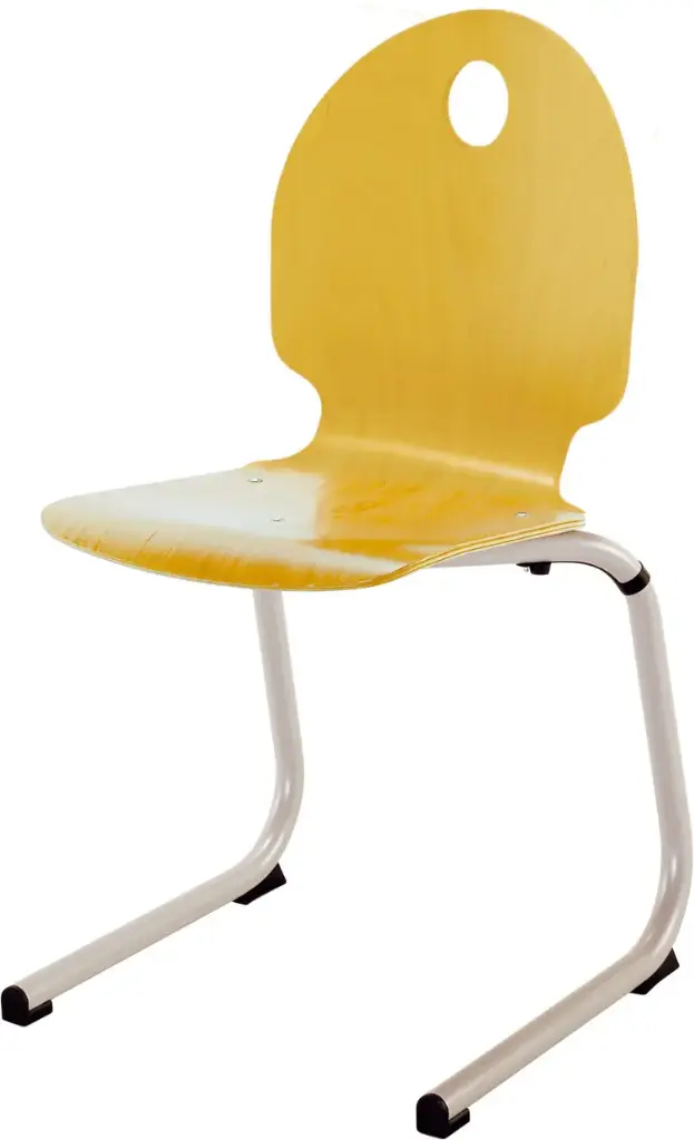 CHAISE IZOALU BOIS VERNIS NATUREL