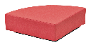 POUF 1/4 ROND
