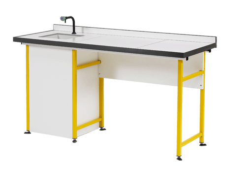 TABLE ELEVE HUMIDE  "Grès"