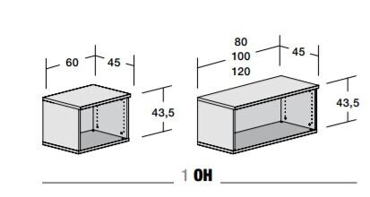 ARMOIRE OH sans porte