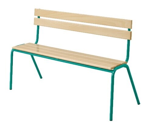 BANC AVEC DOSSIER massif