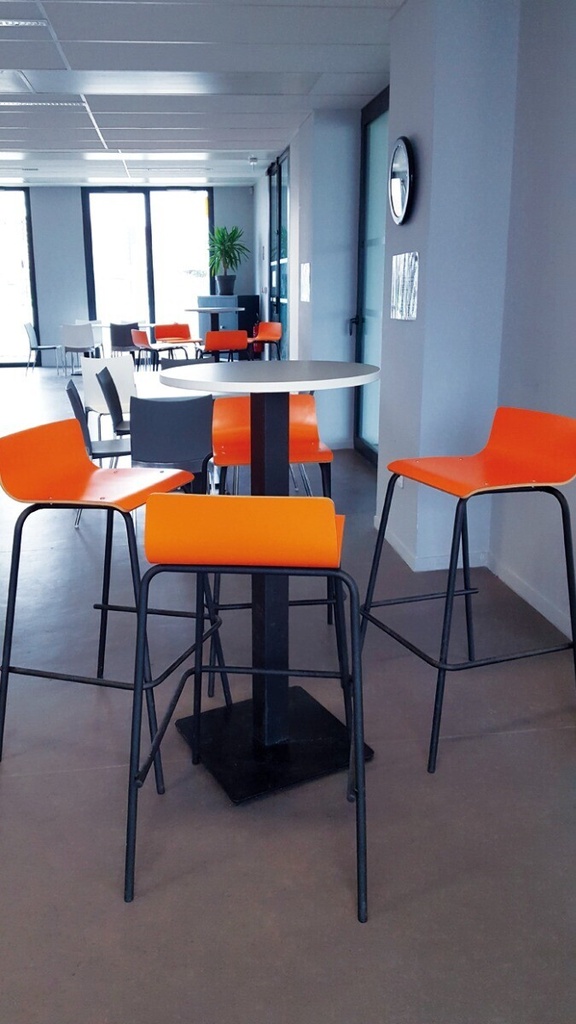 MANGE DEBOUT KOR ronde stratifié HNV