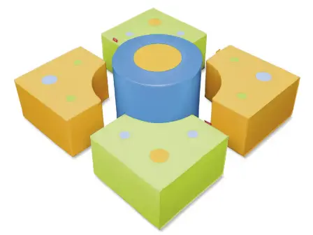 TABLE - BLOCKS EN MOUSSE