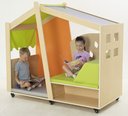MAISON MOBILE DE JEU ET LECTURE