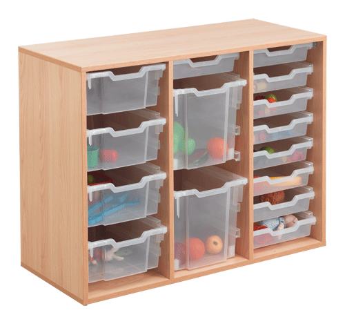 BLOC DE RANGEMENT pour bacs plastiques