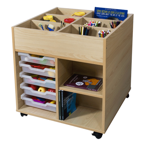 CHARIOT A PEINTURE sur roulettes