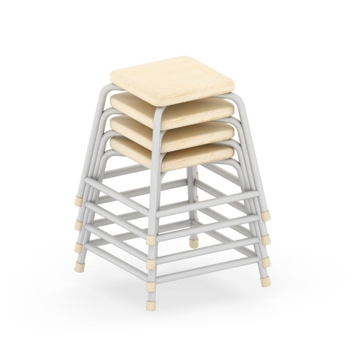 [TABX4] TABOURETS DE TRAVAIL, ENSEMBLE DE 4