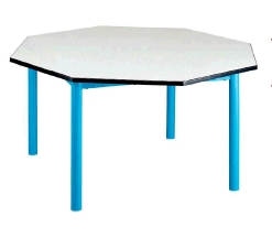 TABLE ARTENSE OCTOGONALE 120CM