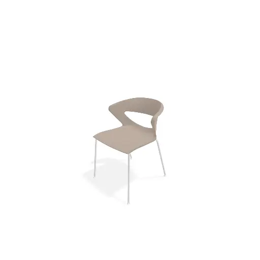 CHAISE KICCA piètement métal