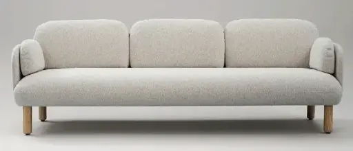 [CANAPE MYAMI 3 PLACE STRUCTURE ET PIEDS BOIS MASSIF FRENE TISSUS AUSTEA] CANAPE 3 PLACES MYAMI STRUCTURE ET PIEDS BOIS MASSIF FRENE TISSUS AUSTEA