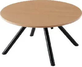 [KONIKA- TABLE basse ronde SPW] TABLE BASSE RONDE KONIKA 80 CM