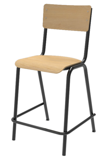 SDM.CHAISE SDM stratifié avec repose pieds 