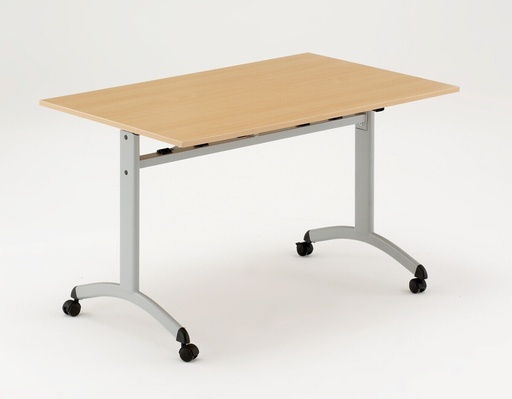 TABLE FT12 plateau mélaminé en largeur 80 cm