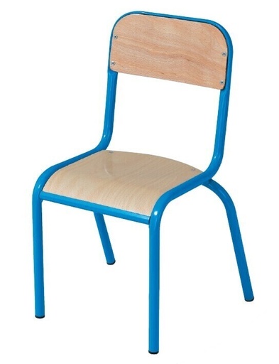 CHAISE 129R AVEC EMBOUTS CAOUTCH BLC