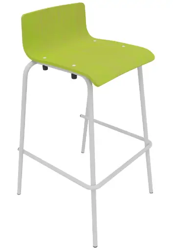 [SAXLAS] TABOURET HAUT SAX lasuré