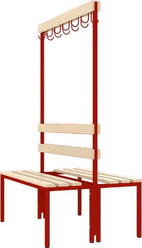 BANC VESTIAIRE double 16 COULEURS STANDARD