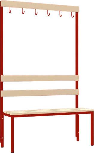 BANC VESTIAIRE SIMPLE 16 COULEURS STANDARD