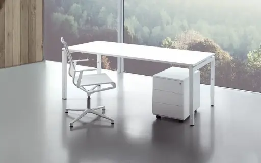 BUREAU CONNEX en U réglable avec manivelle 